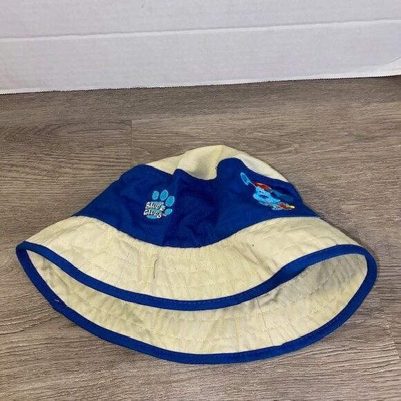 Vintage Blues Clues Handyman Bucket Hat NWT 2000 Carpenter Khaki - Picture 3 of 6